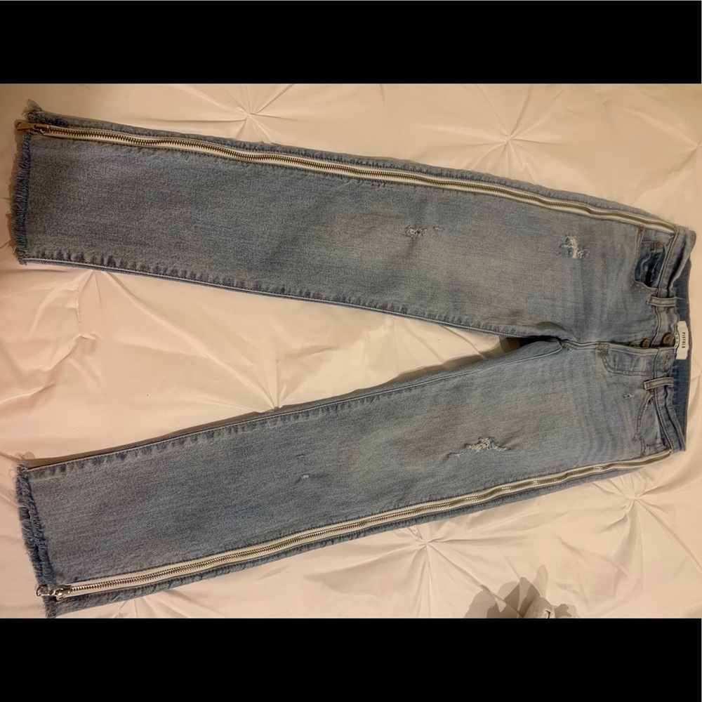 Pistola zip up side jeans